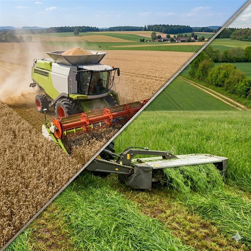 Ernte- und Mähtechnik