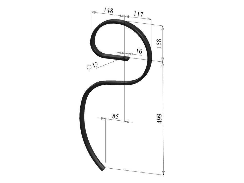 Spring prongs for universal