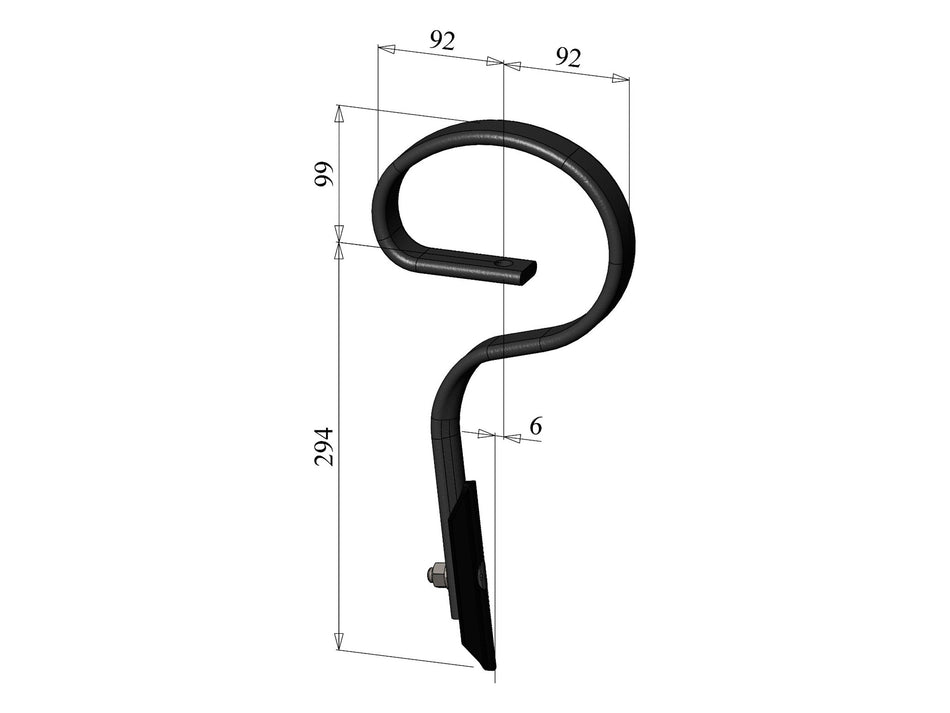 Gareegg tines with share for universal use