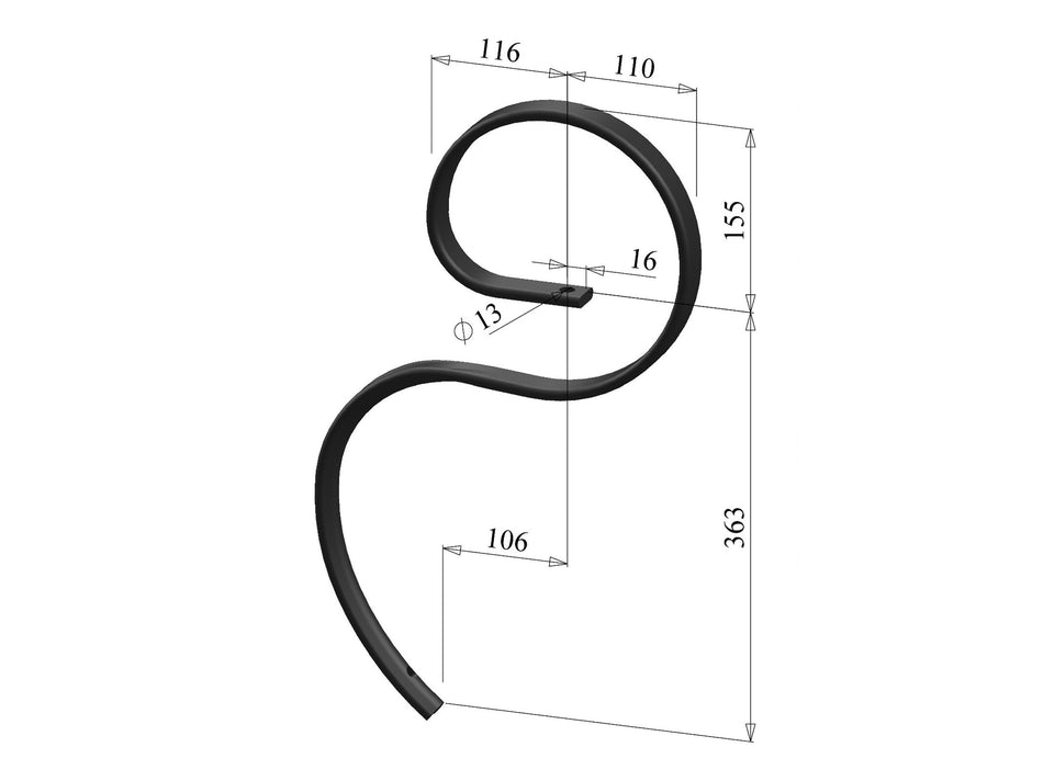 Spring prongs for universal