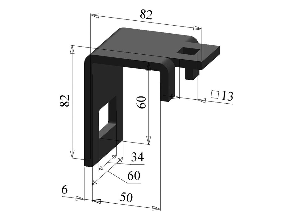 Clamping plate for universal