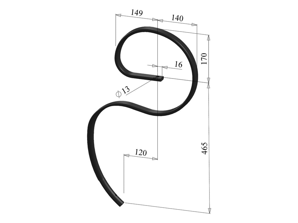 Spring prongs for universal