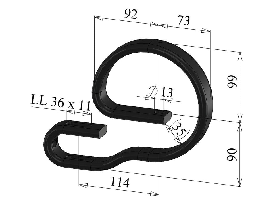 Vibrating spring for universal use