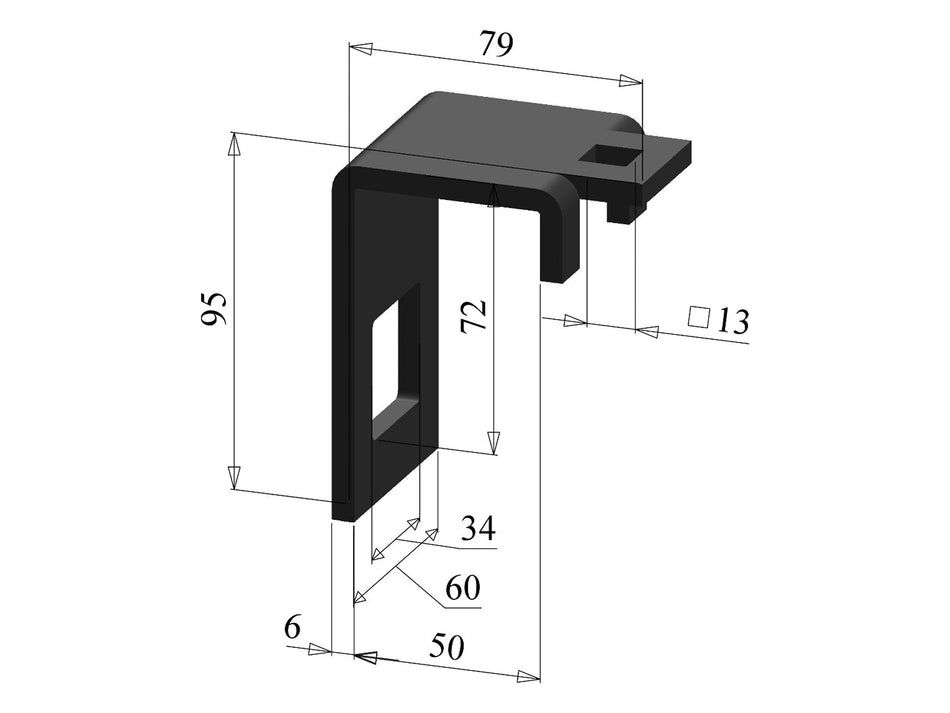 Clamping plate for universal