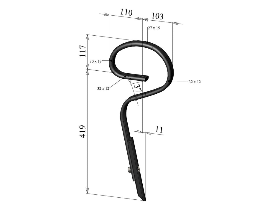 Spring tines with share for universal | OPTiFLEX, straight
