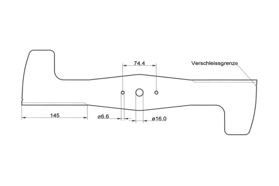 BUN-200.001 | RS00518/19 | AGS, Efco, Viking & Co. | 102cm Mähbreite | Rechts