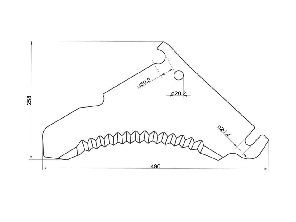 Bergmann loading wagon knife