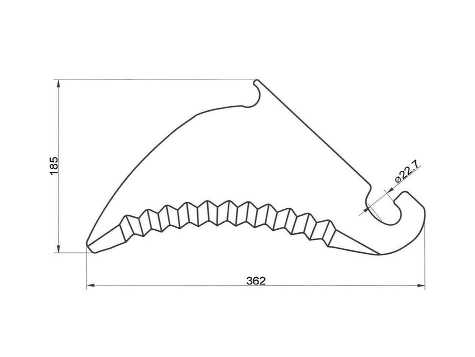 Baler knives for Claas