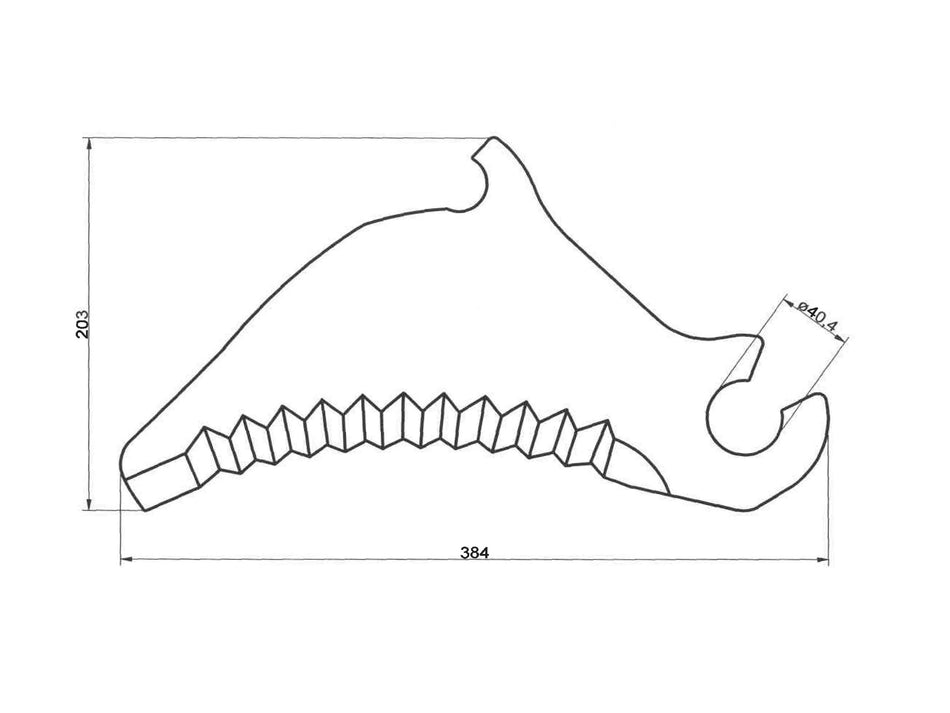 Baler knives for Claas