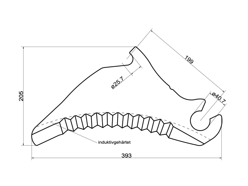 Baler knives for Claas