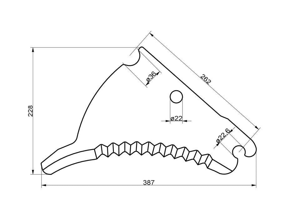 Baler knives for Deutz-Fahr