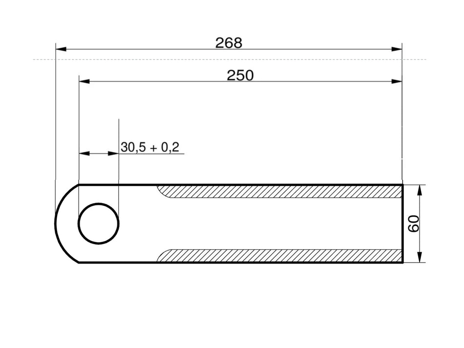 Shredding blade for Dominoni | PTA