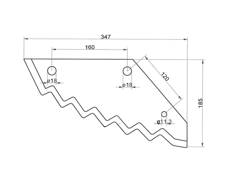 Feed mixer wagon knives for JF-Stoll | PTA