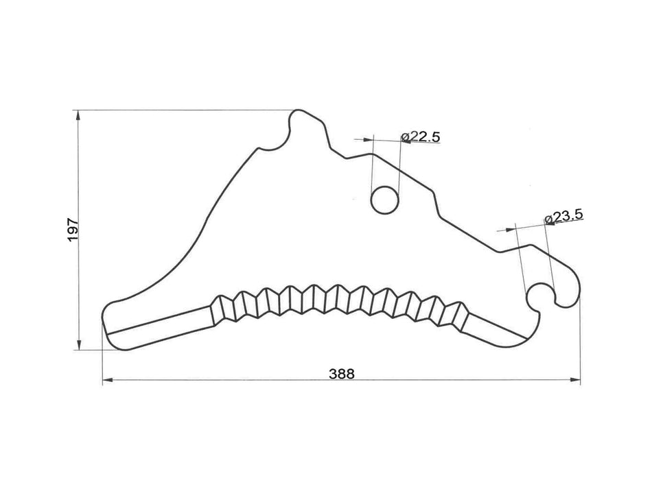 Baler knives for John Deere