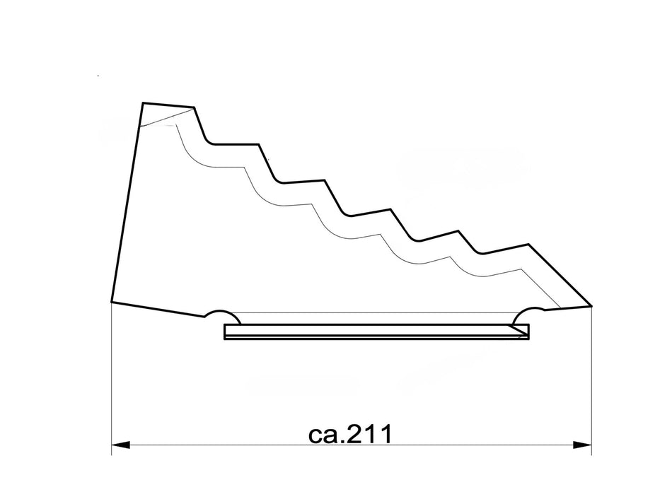 Feed mixer wagon knife for Keenan | PTA | right