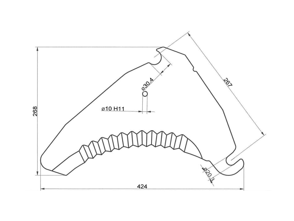 Forage wagon knives for Krone
