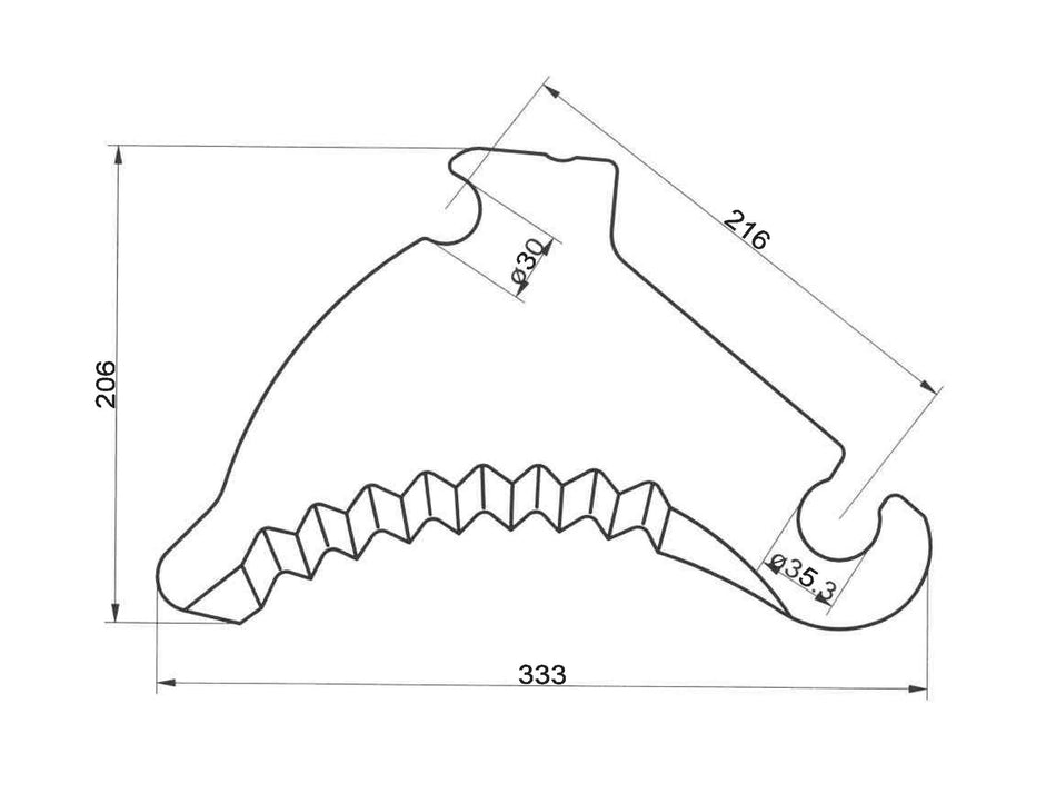 Baler knives for Krone