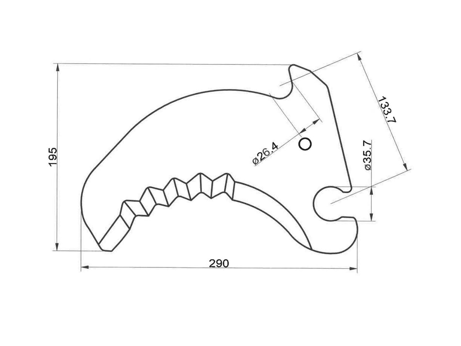 Baler knives for Krone