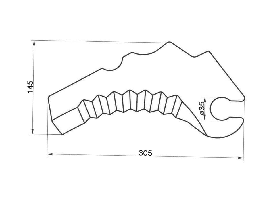 Baler knives for Krone