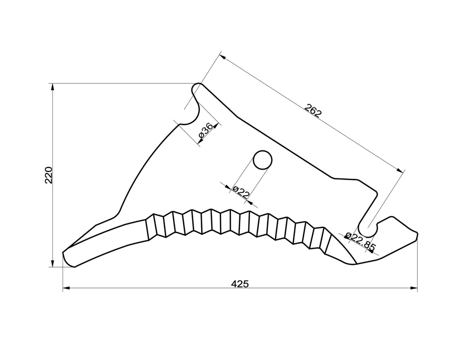 Baler knives for Kuhn