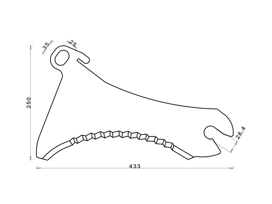 Load wagon knife for Mengele