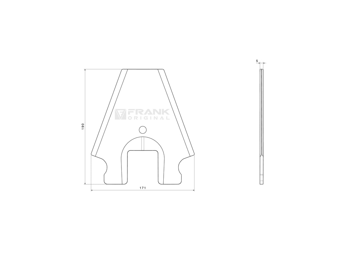 Ladewagenmesser für Schuitemaker