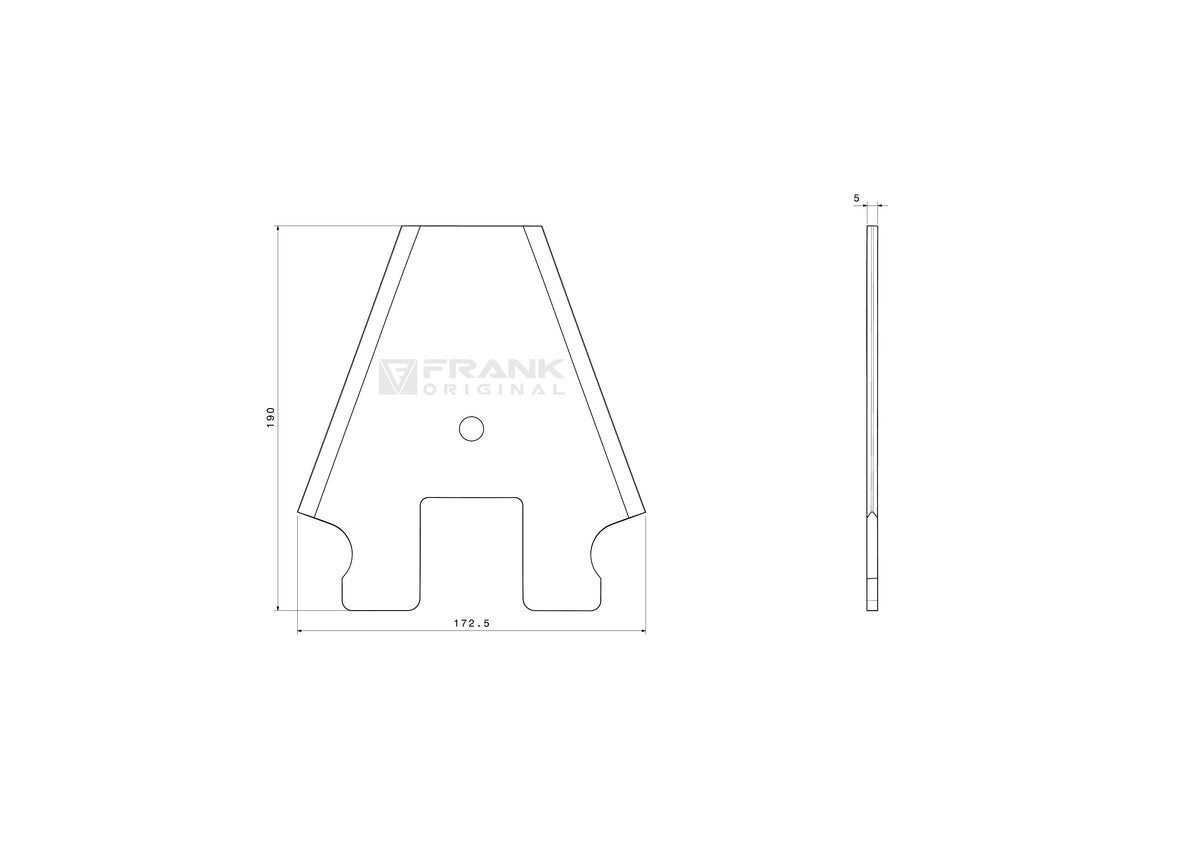 Ladewagenmesser für Schuitemaker