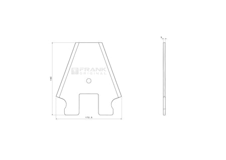Ladewagenmesser für Schuitemaker