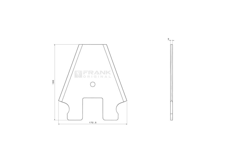 Ladewagenmesser für Schuitemaker