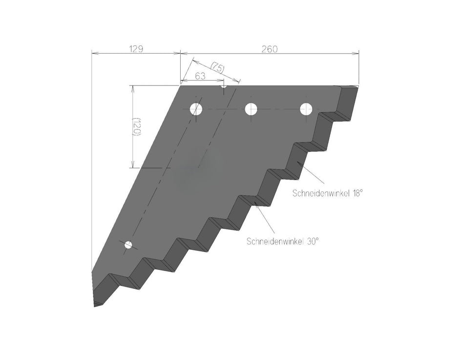 Feed mixer wagon knives for Strautmann | PTA