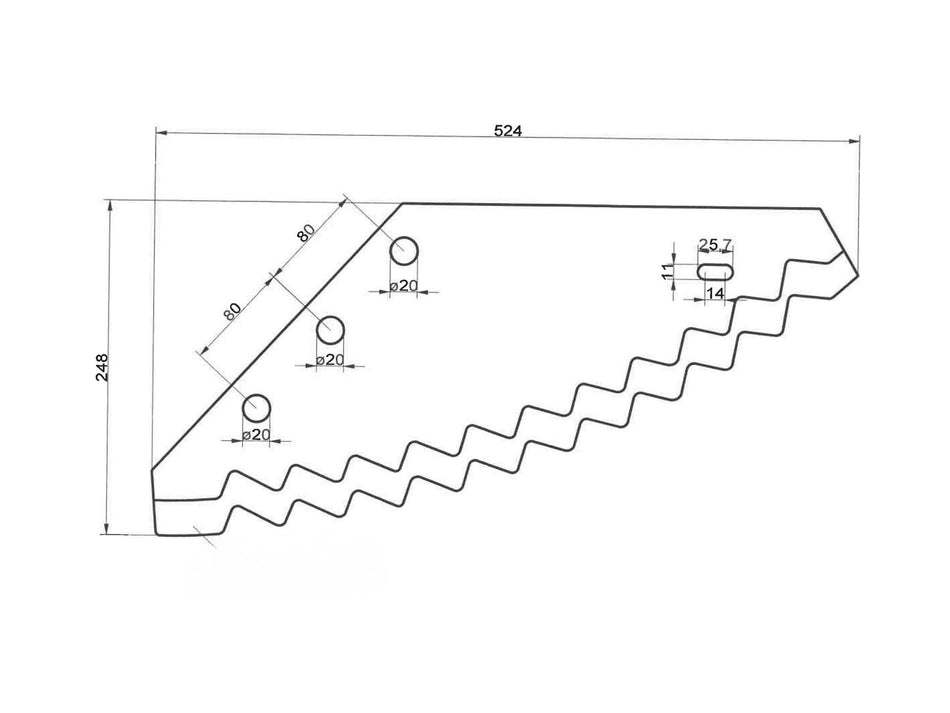 Feed mixer wagon knives for van Lengerich | PTA