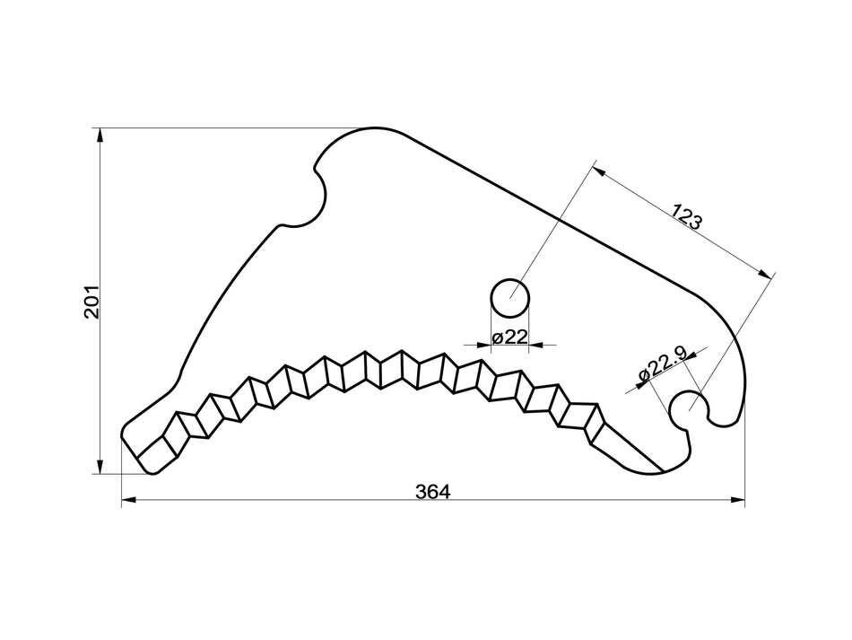 Baler knives for Welger