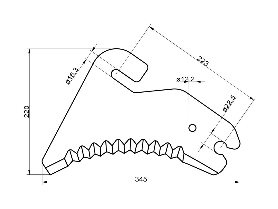 Baler knives for Welger