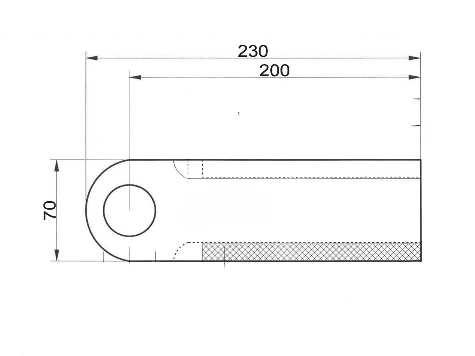 Universal shredding blade | PTA
