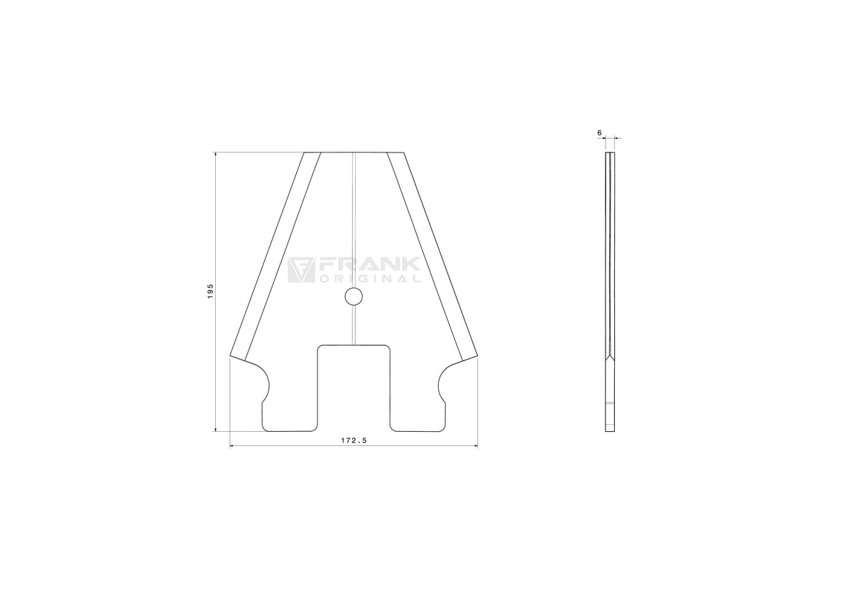 Ladewagenmesser für Schuitemaker