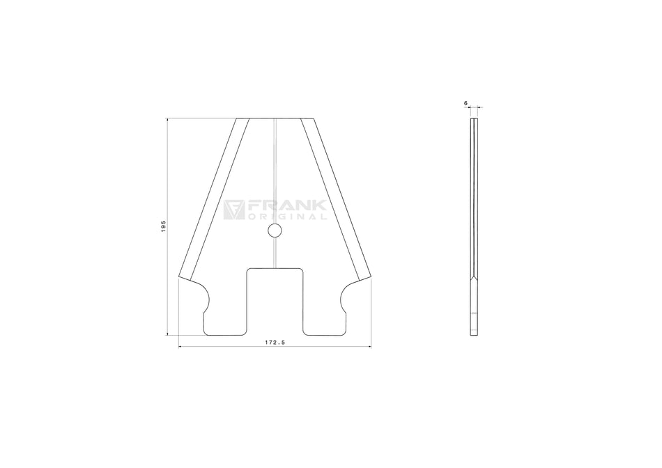 Ladewagenmesser für Schuitemaker
