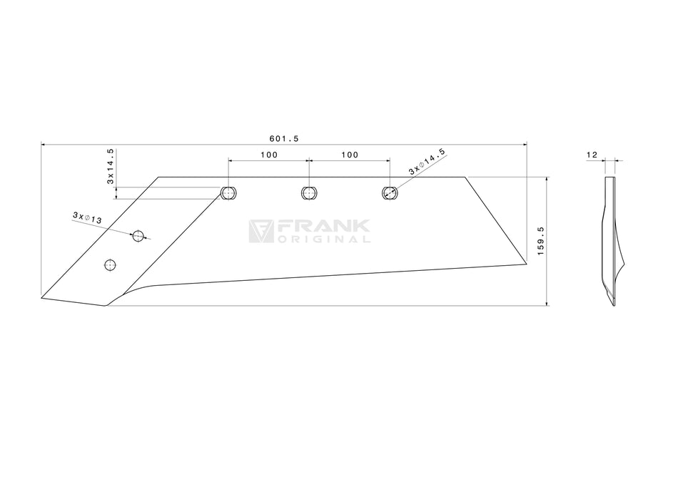 Beak share for Amazon/BBG | 16" | left