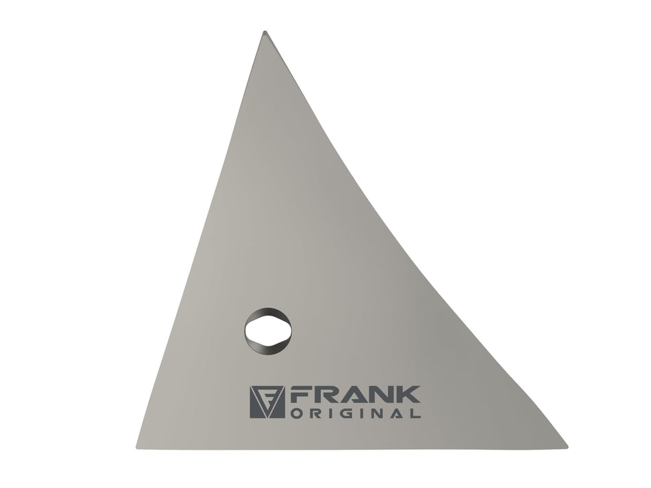 Brush plate front part for Kverneland | right