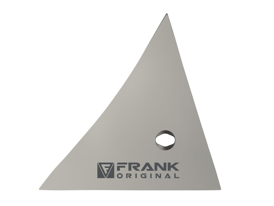 Brush plate front part for Kverneland | left