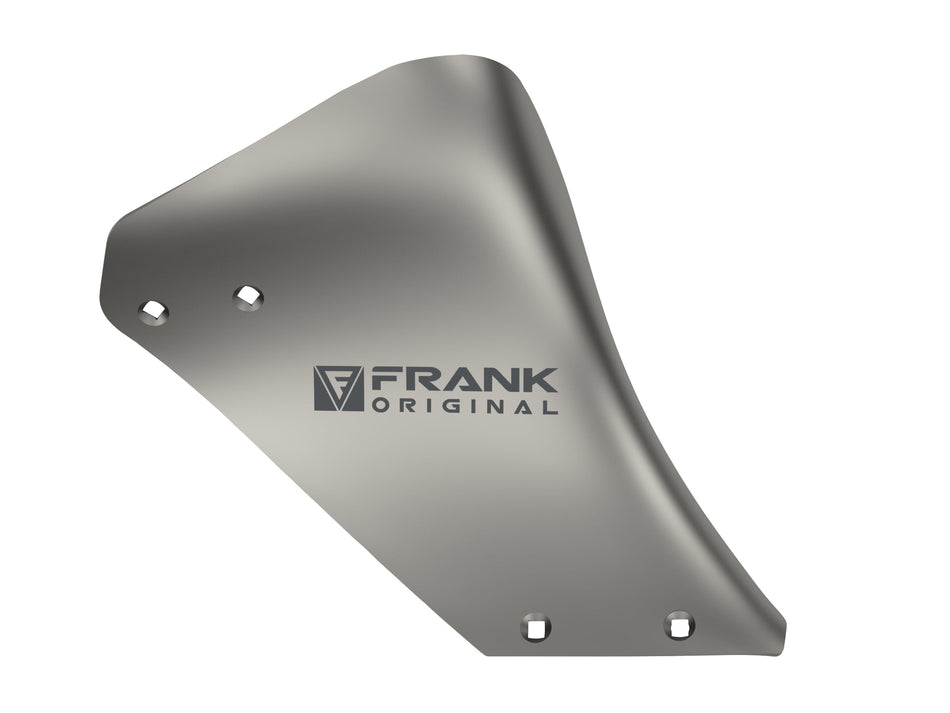 Fertilizer spreader plate for Lemken | right