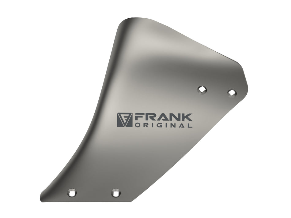 Fertilizer spreader plate for Lemken | left