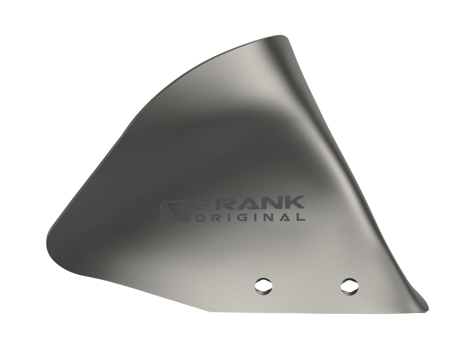 Fertilizer spreader plate for Kverneland | right