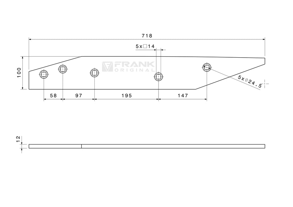 System for Rabewerk | long | reversible | R/L