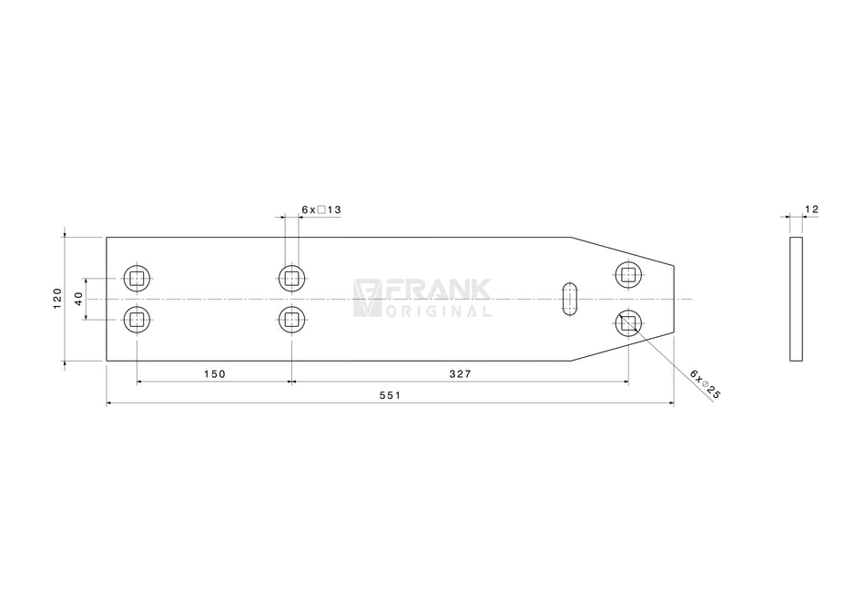 System for Rabewerk | long | reversible | R/L