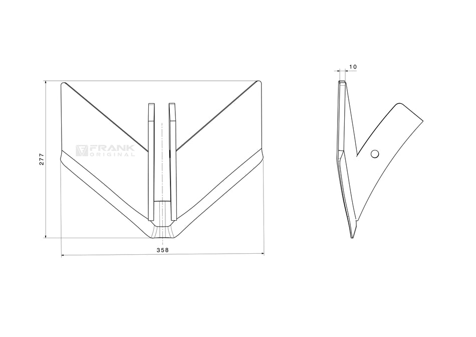 Winged flock for Köckerling | Monobloc