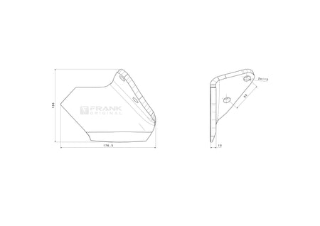 Scharmesser für Universal | rechts
