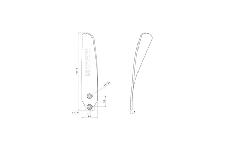 Leitblech für Universal | H2000 | rechts