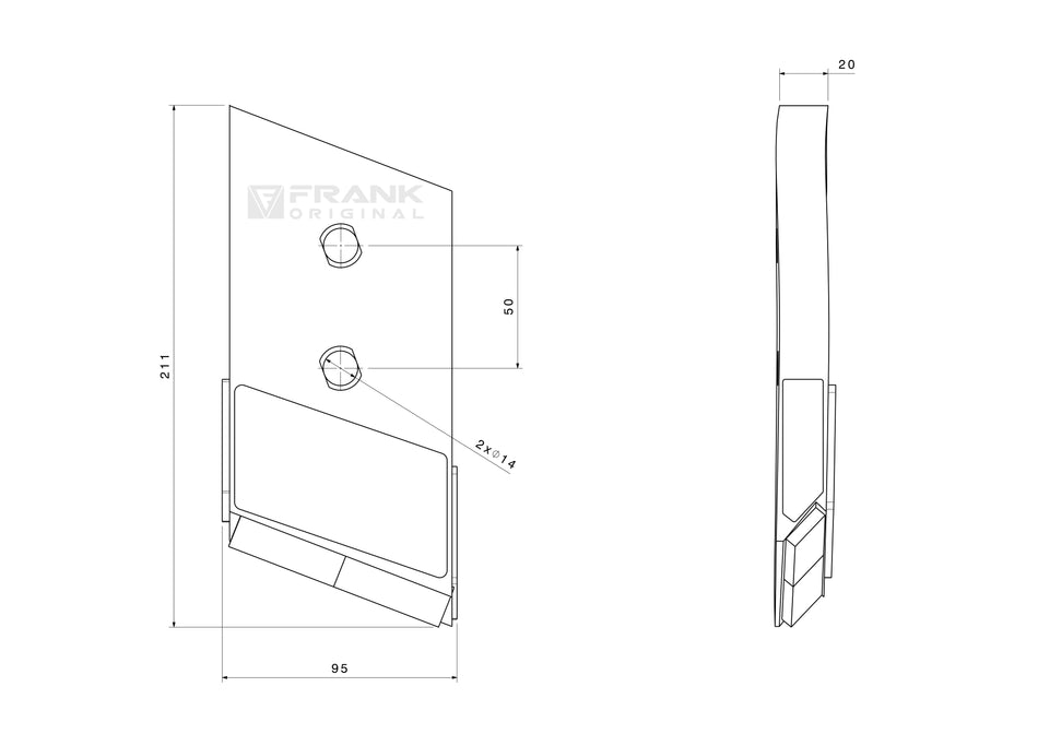 Replacement tip for Goizin | HardLine | right