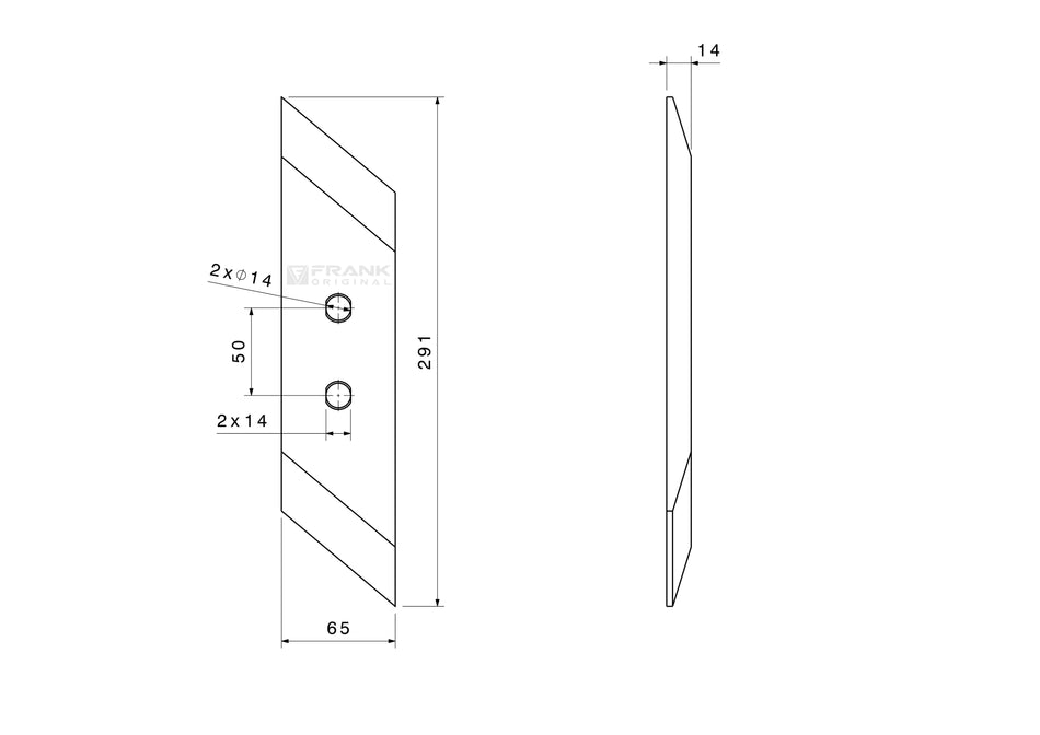 Replacement tip for Vogel &amp; Noot | right