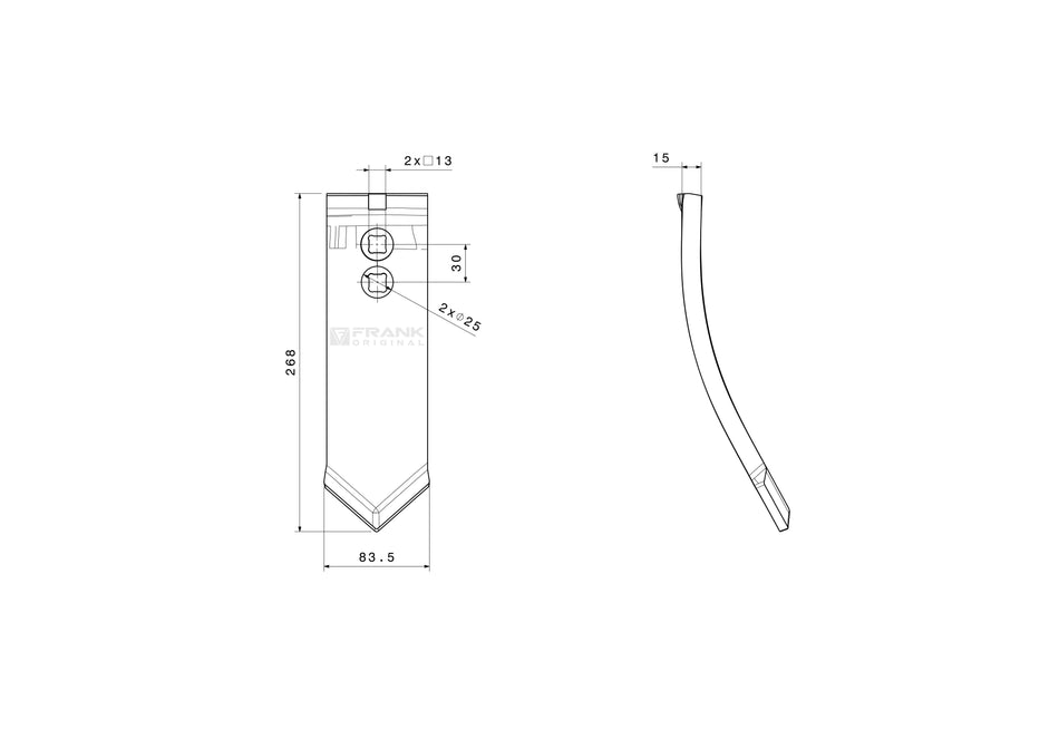 Scharspitze for Väderstad